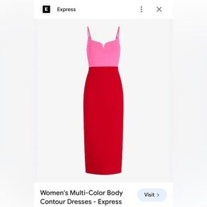 Express Body Contour Dress